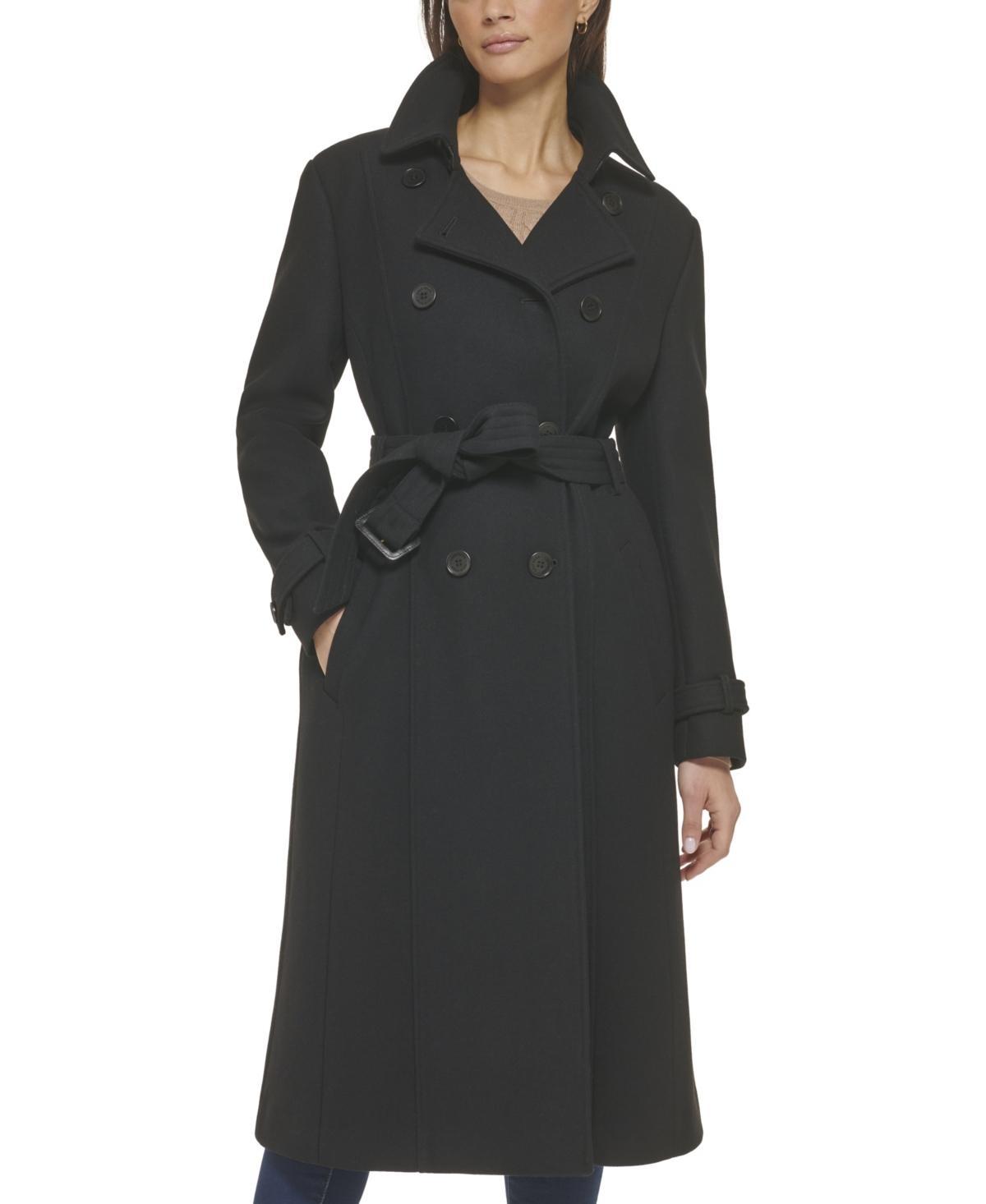 Cole Haan Womens Flared Trench Coat Product Image