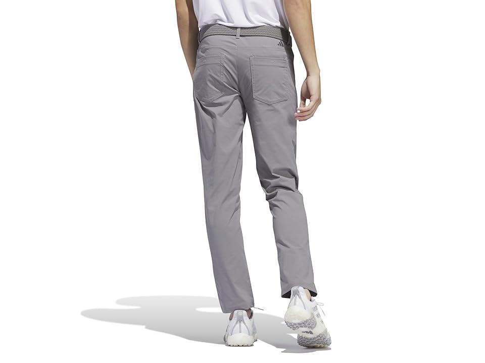 adidas Golf Ultimate365 5-Pocket Golf Pants (Grey Three) Men's Clothing Product Image