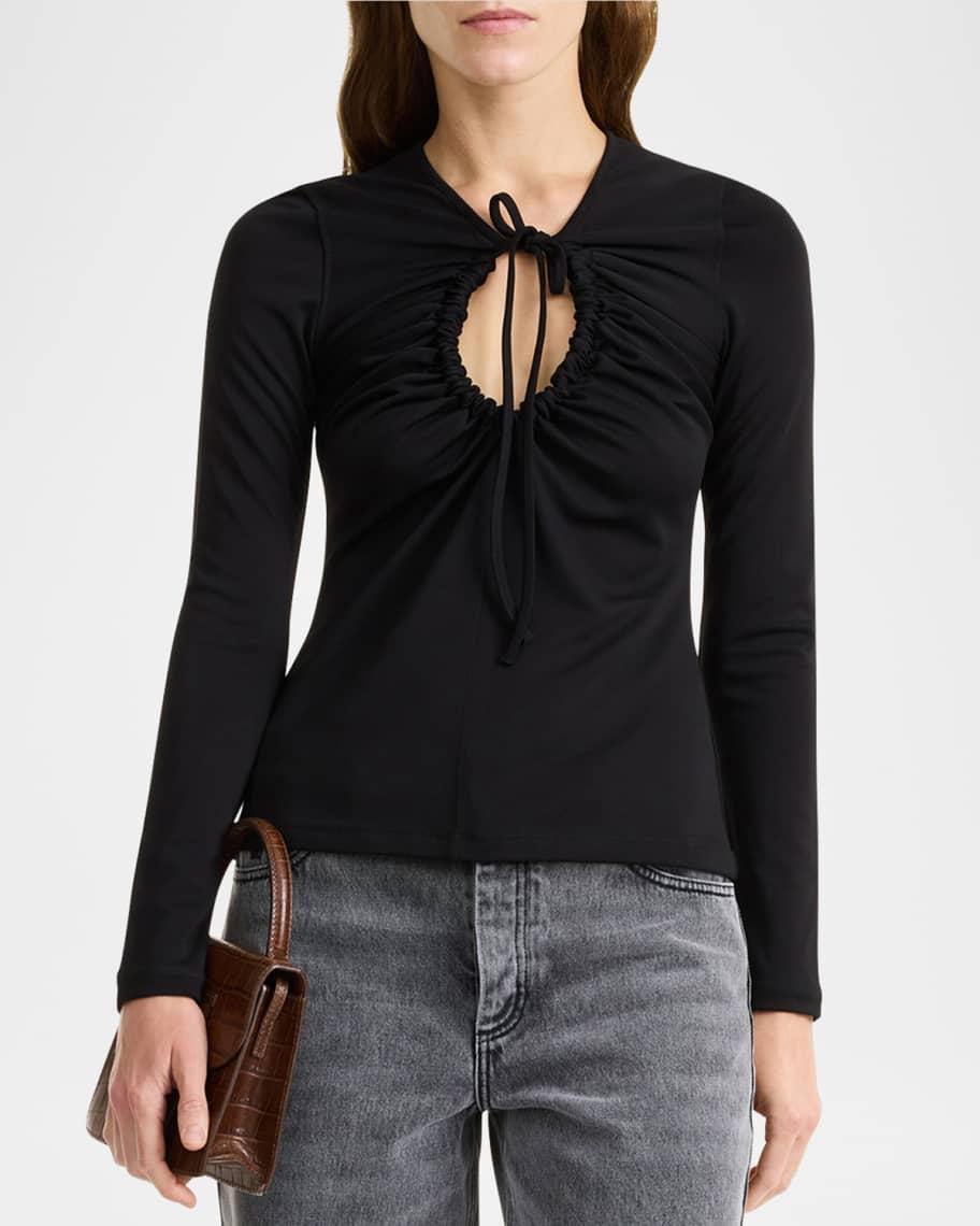 Ruched Cutout Blouse product image