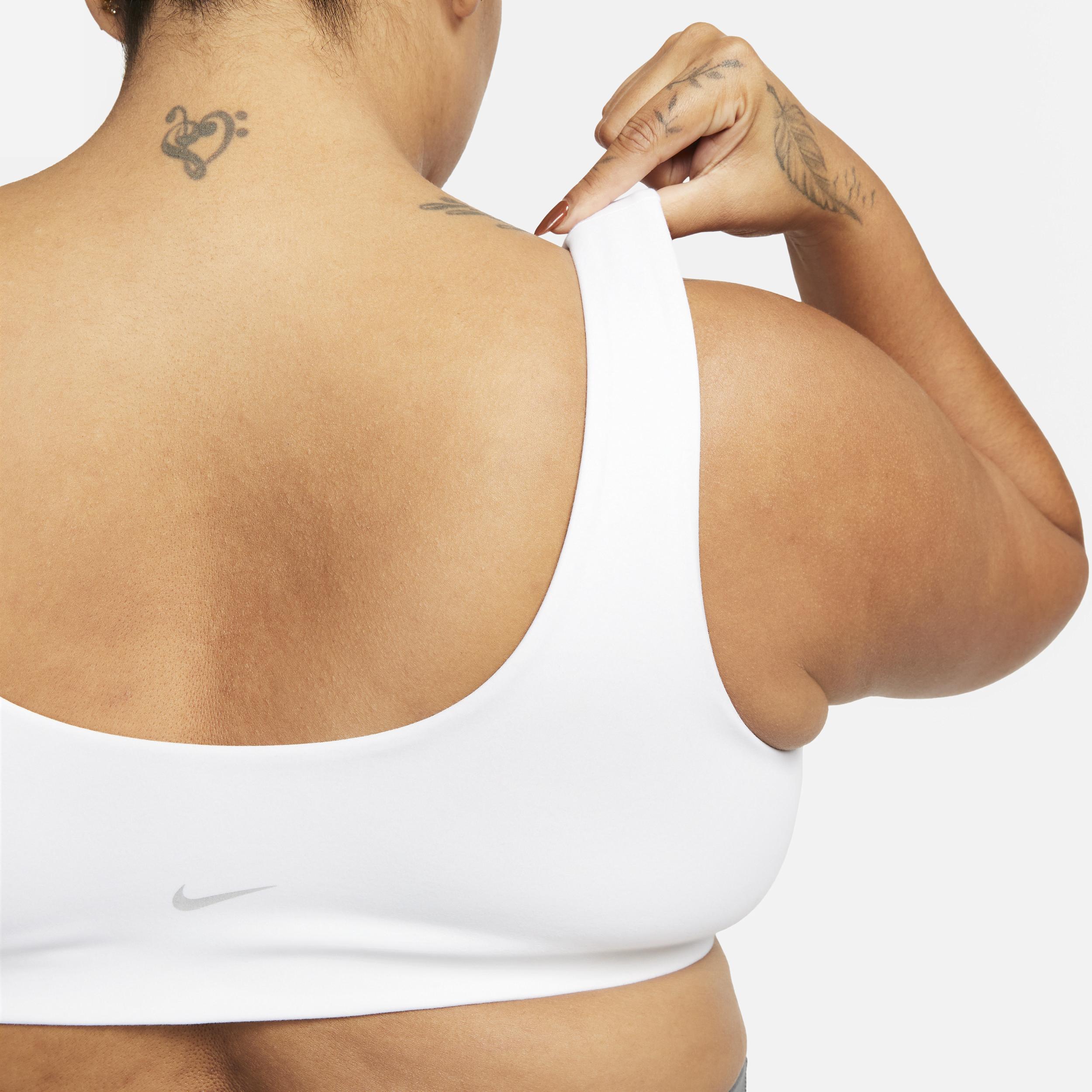 Nike Womens Alate All U Light-Support Lightly Lined U-Neck Sports Bra (Plus Size) Product Image