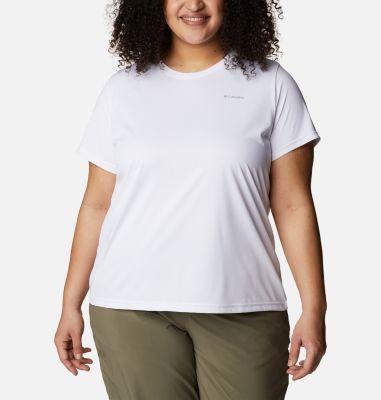 Columbia Women's Columbia Hike Short Sleeve Crew Shirt - Plus Size- Product Image