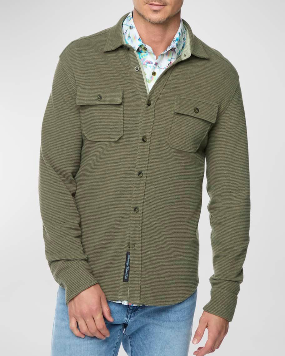 Mens Brunner Cotton-Blend Knit Shirt Product Image