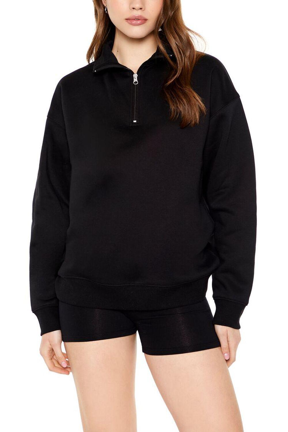 Fleece Half-Zip Pullover | Forever 21 Product Image