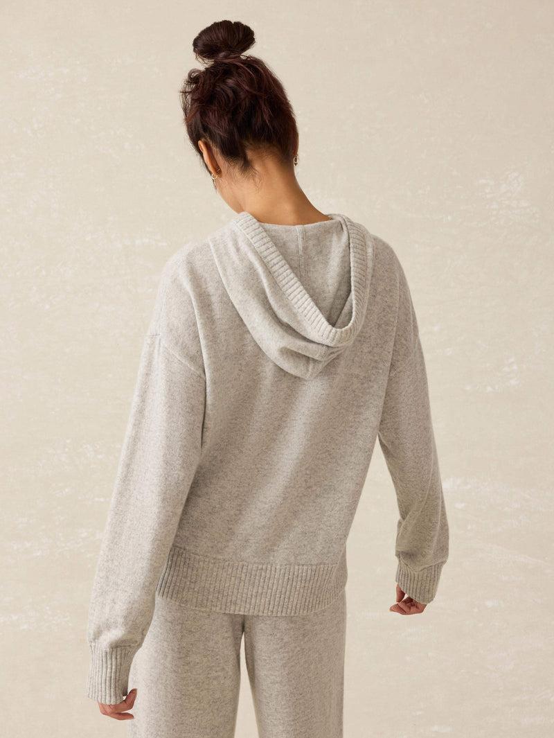 Tropical Cashmere Hoodie - Light Grey Heather Product Image