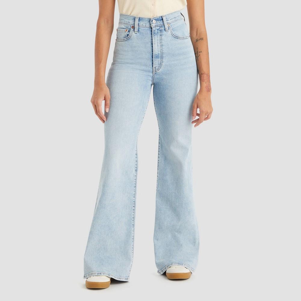 Levis Womens Ultra-High Rise Ribcage Bells Flare Jeans - Bells & Whistles 26 Product Image