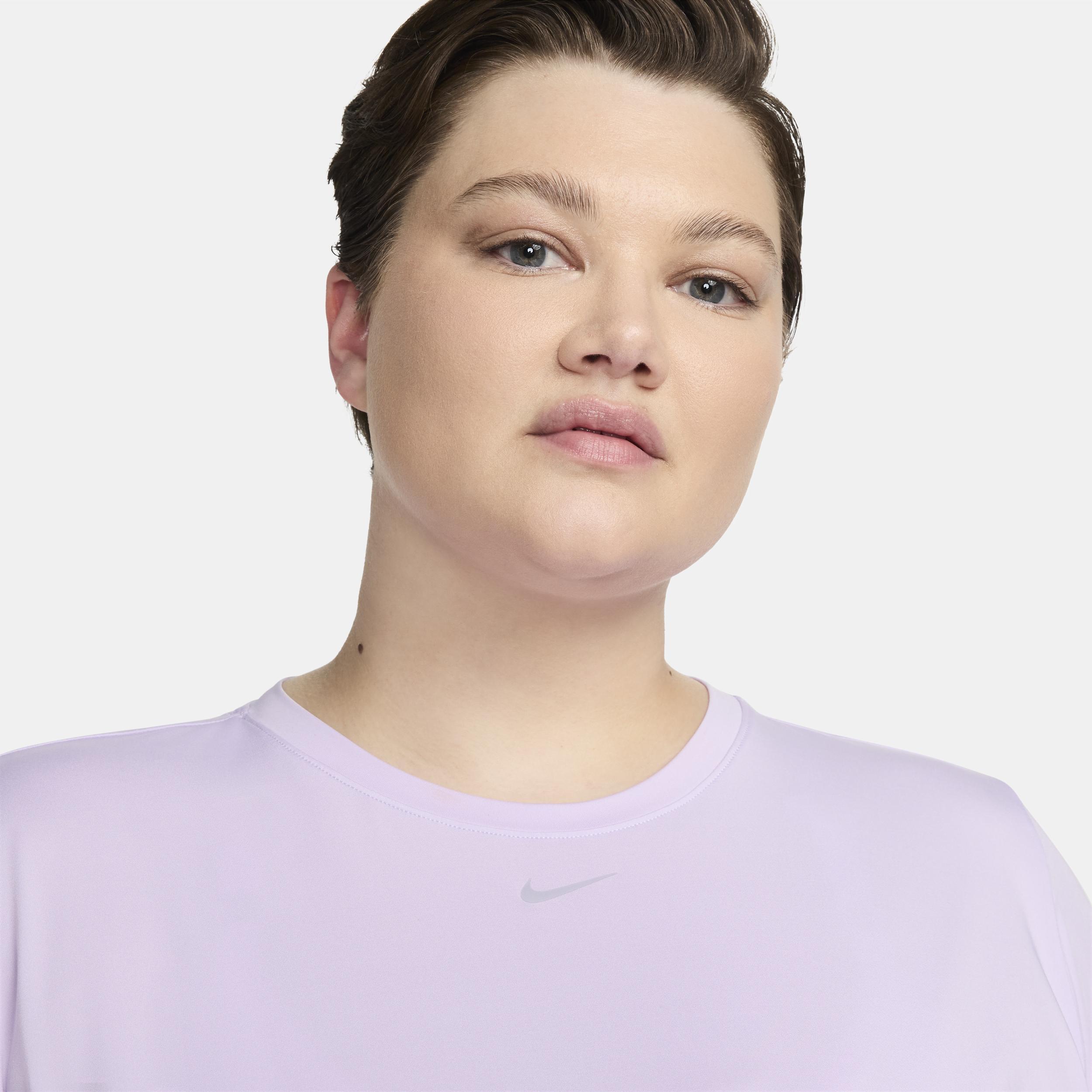 Nike Women's One Classic Dri-FIT Short-Sleeve Top (Plus Size) Product Image