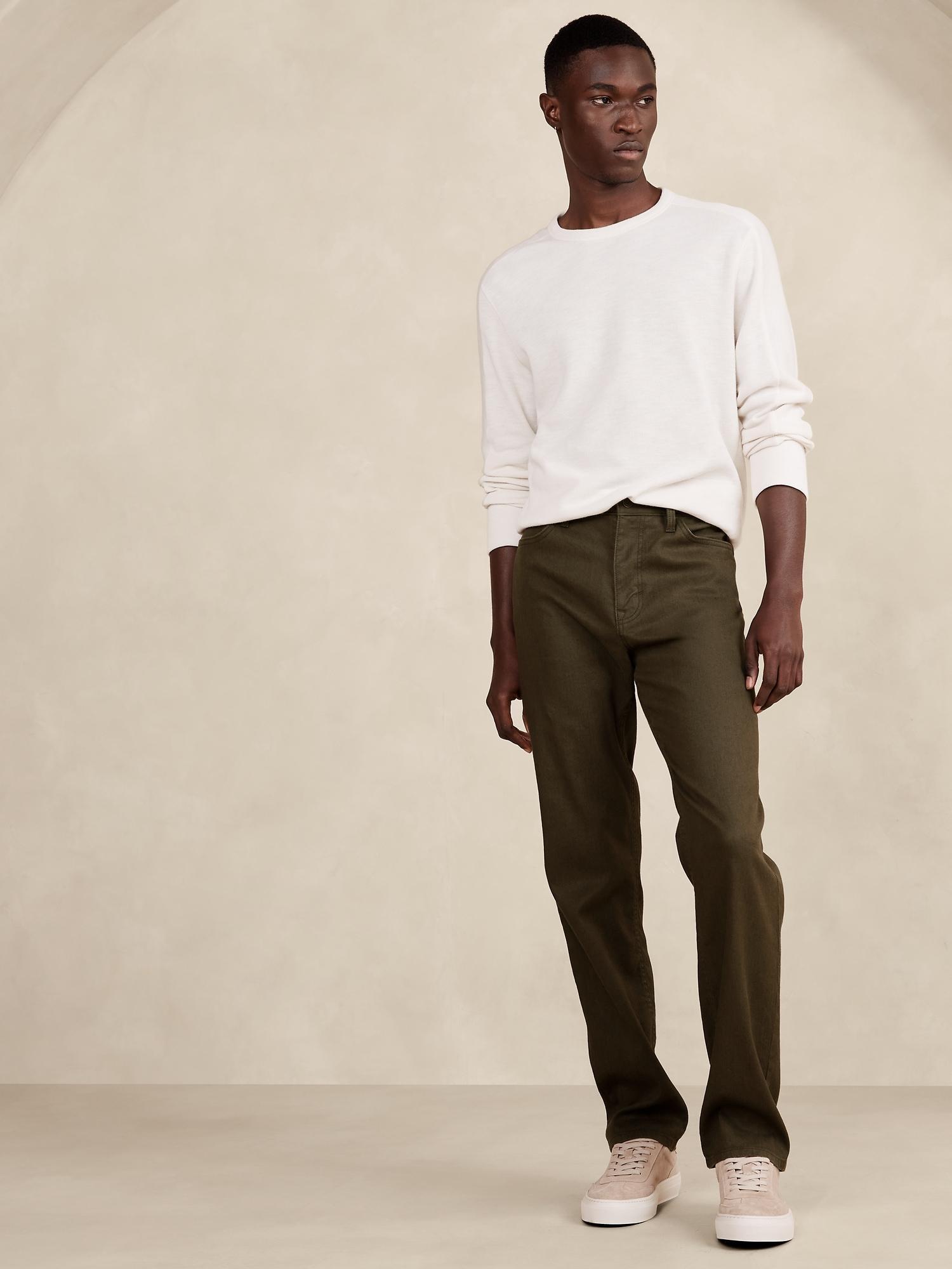 Straight Linen-Cotton Traveler Pant Product Image