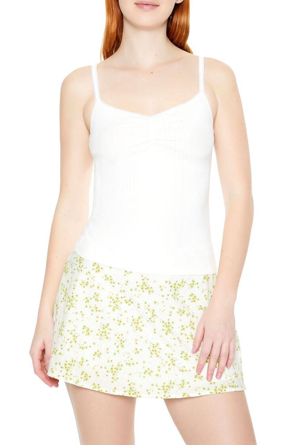 Floral Print A-Line Mini Skirt | Forever 21 Product Image