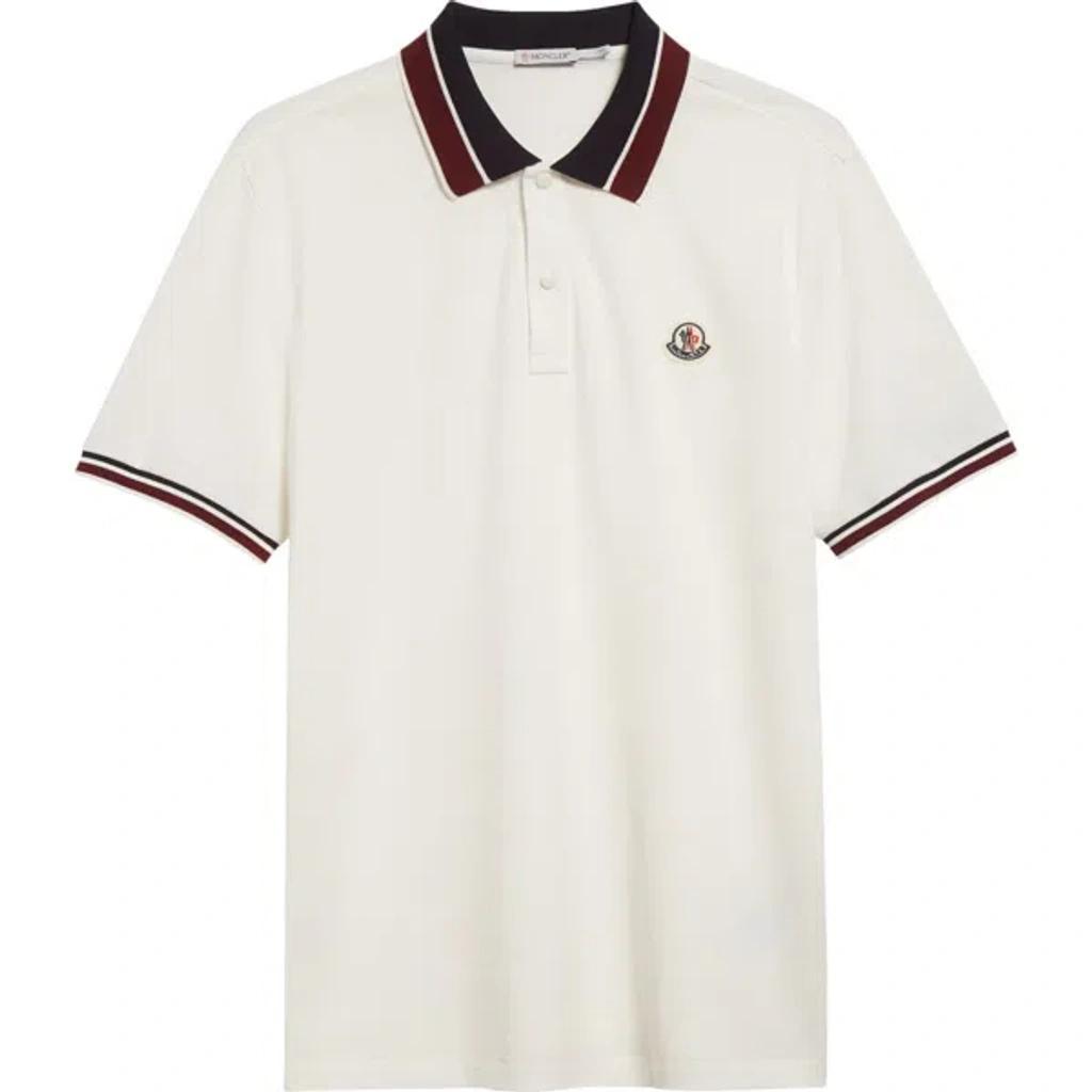 Short Sleeve Polo In White product image