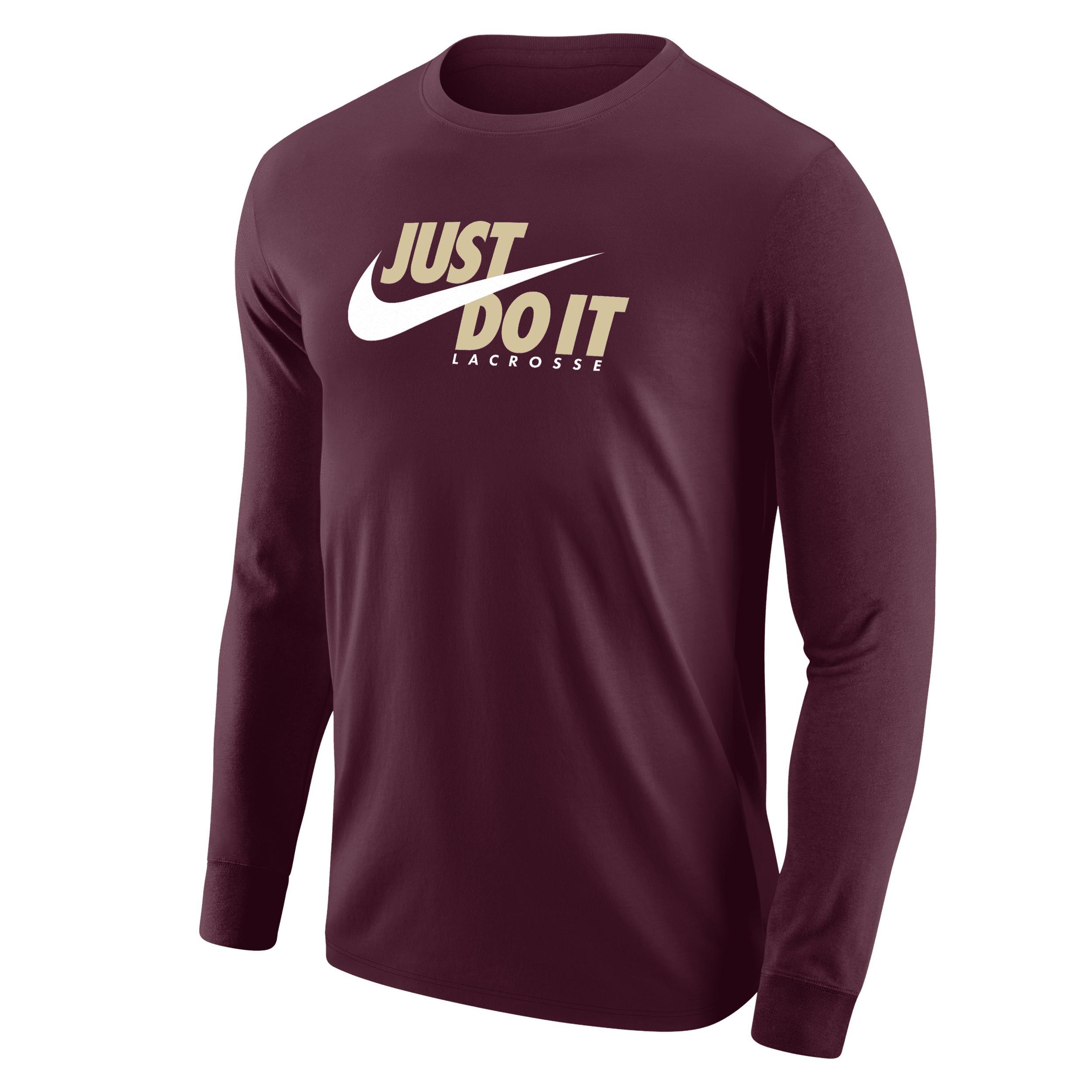 Nike Mens Lacrosse Long-Sleeve T-Shirt Product Image