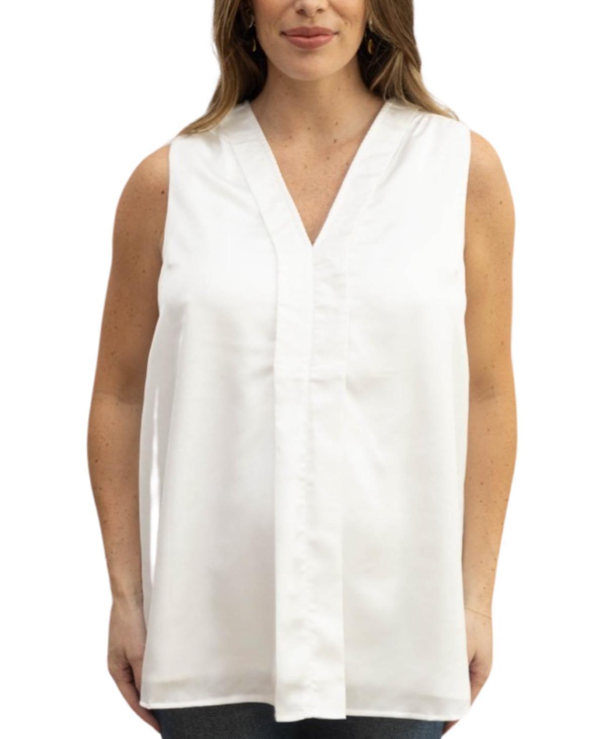 Emilia George Lily Satin Maternity/Nursing Top Product Image