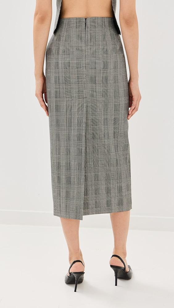 WARDROBE.NYC Contour Midi Skirt | Shopbop Product Image