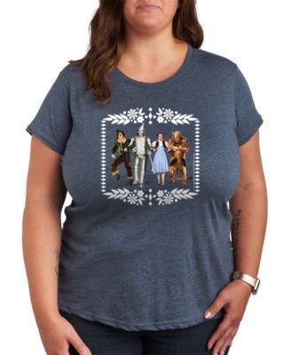 The Wizard of Oz Group Plus Size Graphic T-Shirt Product Image