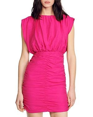 Womens Short Draped Dress Product Image