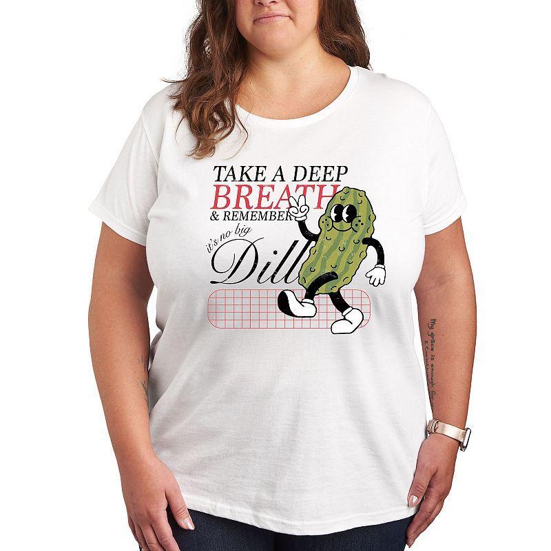 Plus No Big Dill Graphic Tee, Girls Product Image