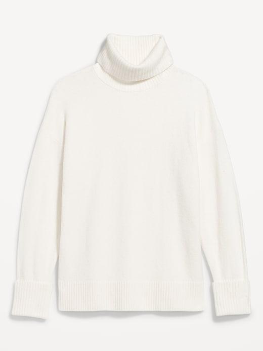 SoSoft Turtleneck Tunic Sweater Product Image