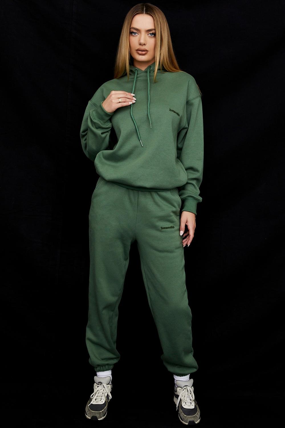 Sky Moss Fleece Back Jogging Trousers Product Image