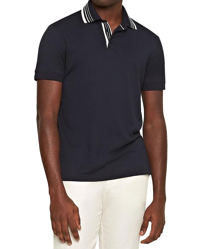 Mens Dominic Cotton-Blend Polo Shirt Product Image