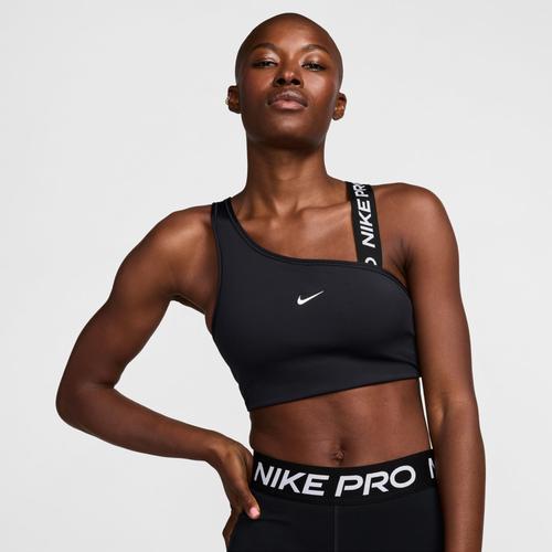 Women's Nike Pro Swoosh Asymmetrical Medium-Support Padded Sports Bra Product Image