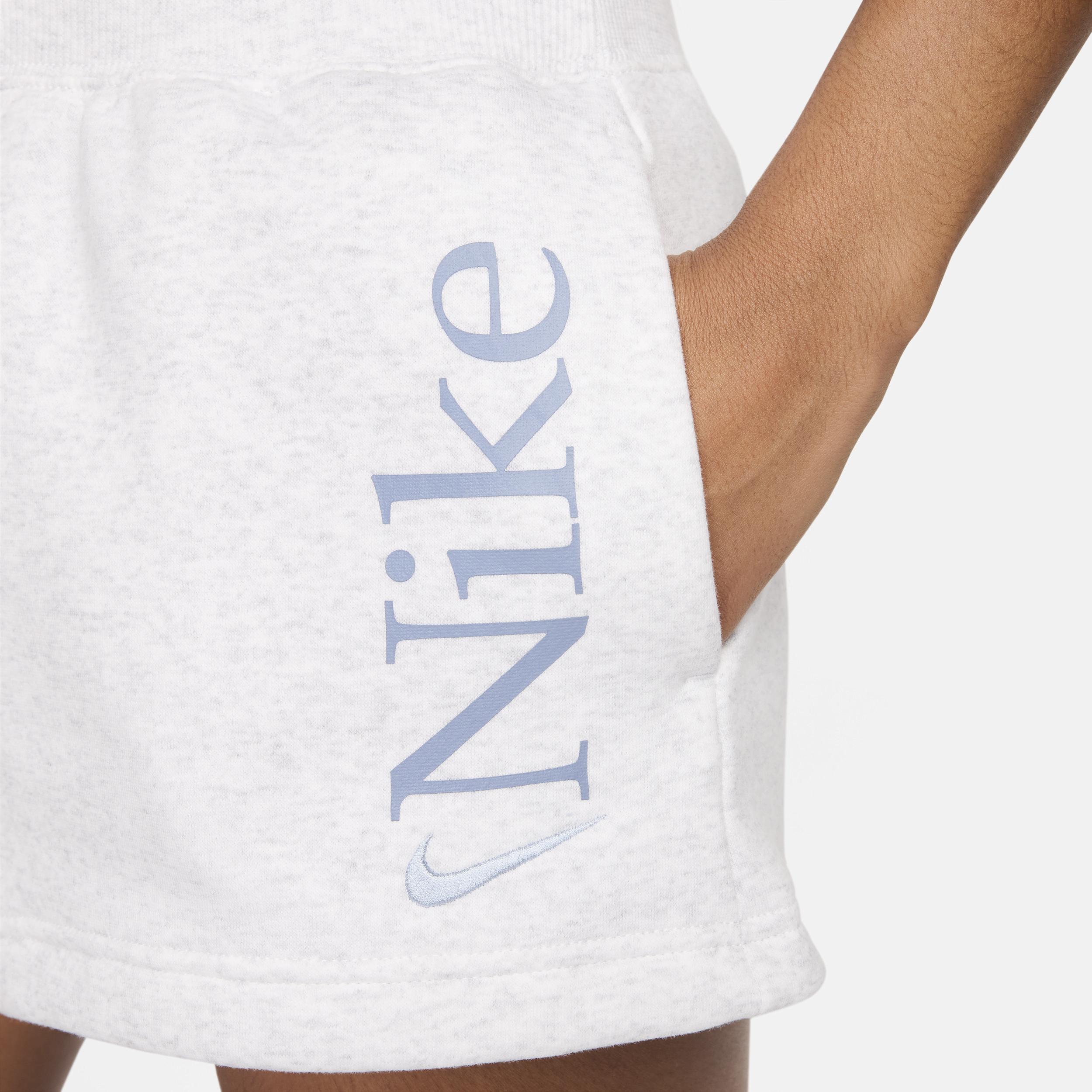 Women's Nike Sportswear Phoenix Fleece Loose High-Waisted 2" Logo Shorts Product Image