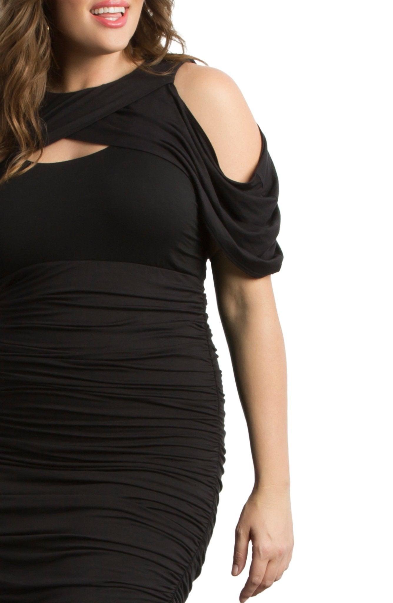 Bianca Ruched Dress - Plus Product Image