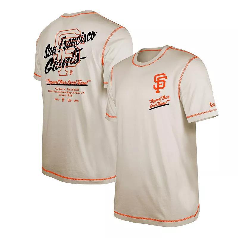 Mens New Era San Francisco Giants Team Split T-Shirt Product Image