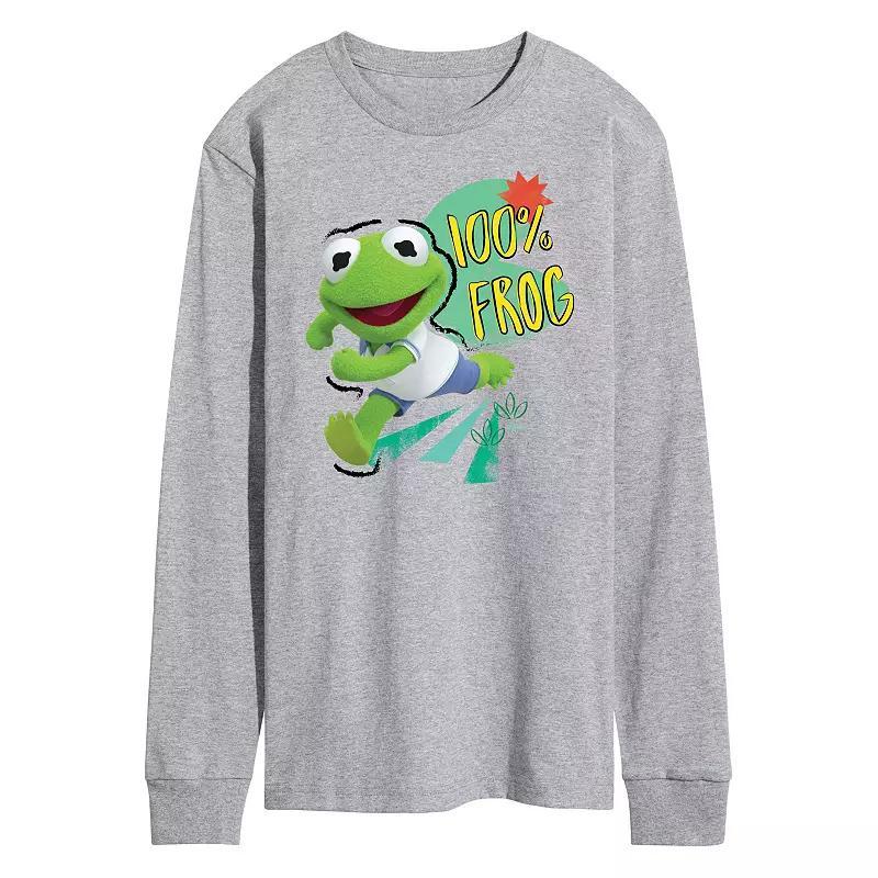 Disneys Muppets Babies Kermit Mens Long Sleeve Graphic Tee Product Image