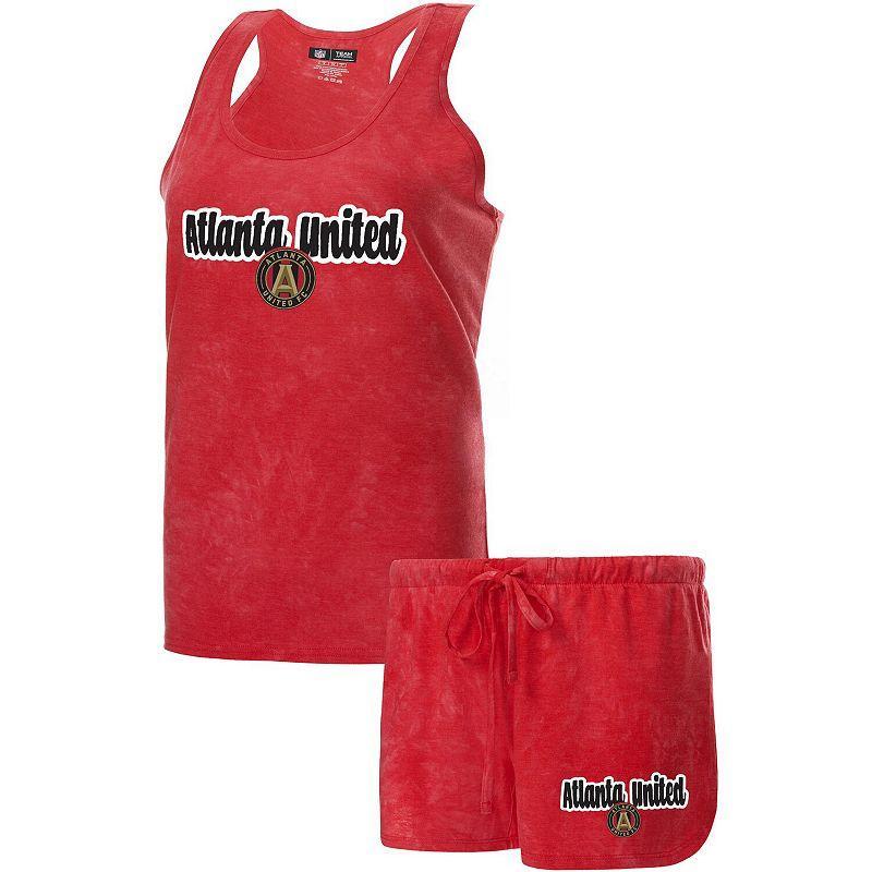 Womens Concepts Sport Red Atlanta United FC Billboard Tank Top & Shorts Sleep Set Product Image