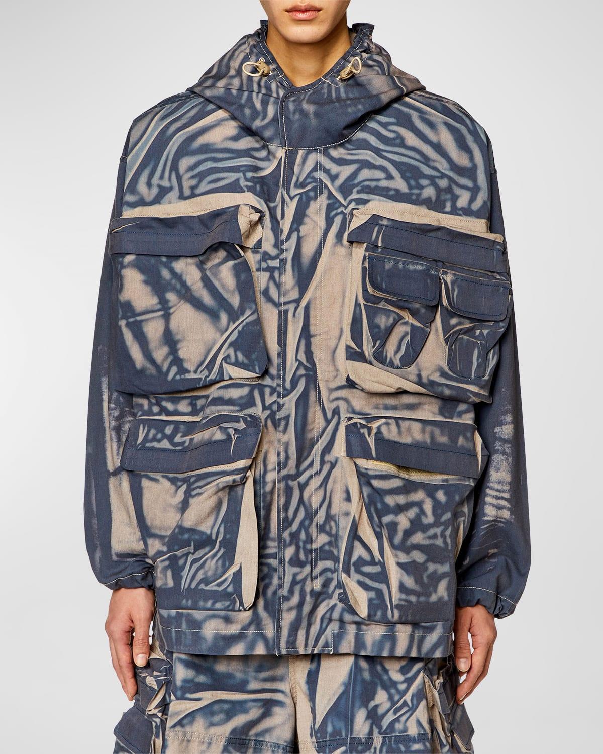 Mens J-Cadmus Oversized Twill Jacket Product Image