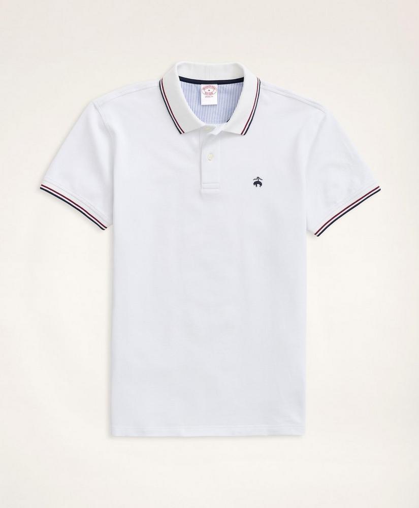 Golden Fleece® Supima® Tipped Polo Shirt Product Image