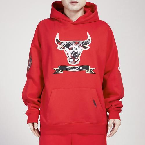 Pro Standard Mens Chicago Bulls Pro Standard Bulls Pro Prep Drop Shoulder Hoodie - Mens Product Image