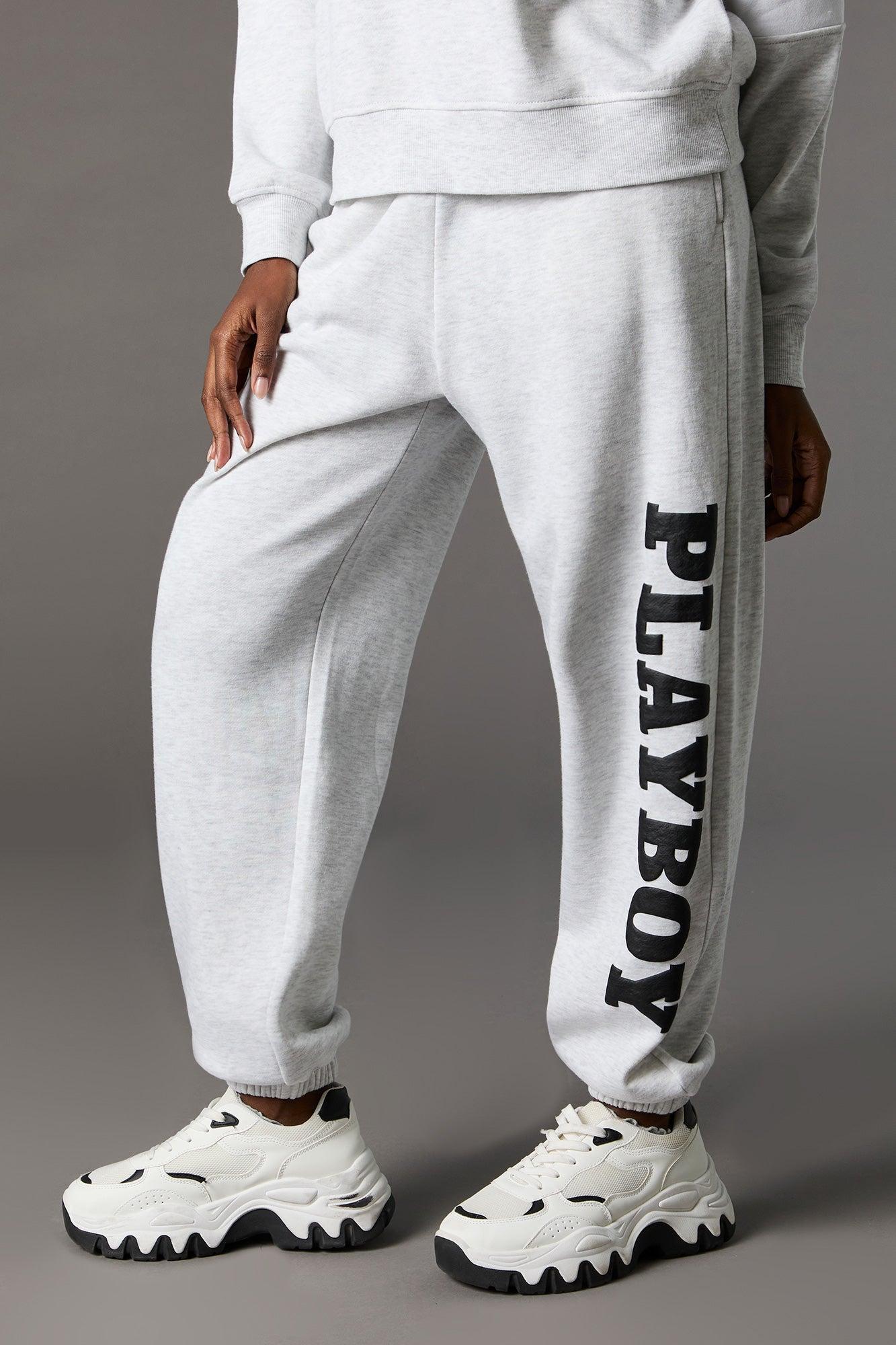 Playboy Graphic Fleece Jogger Female Product Image