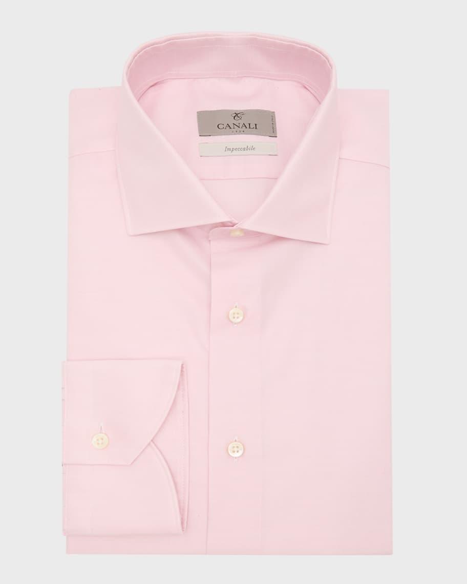 Mens Impeccabile Cotton Dress Shirt Product Image