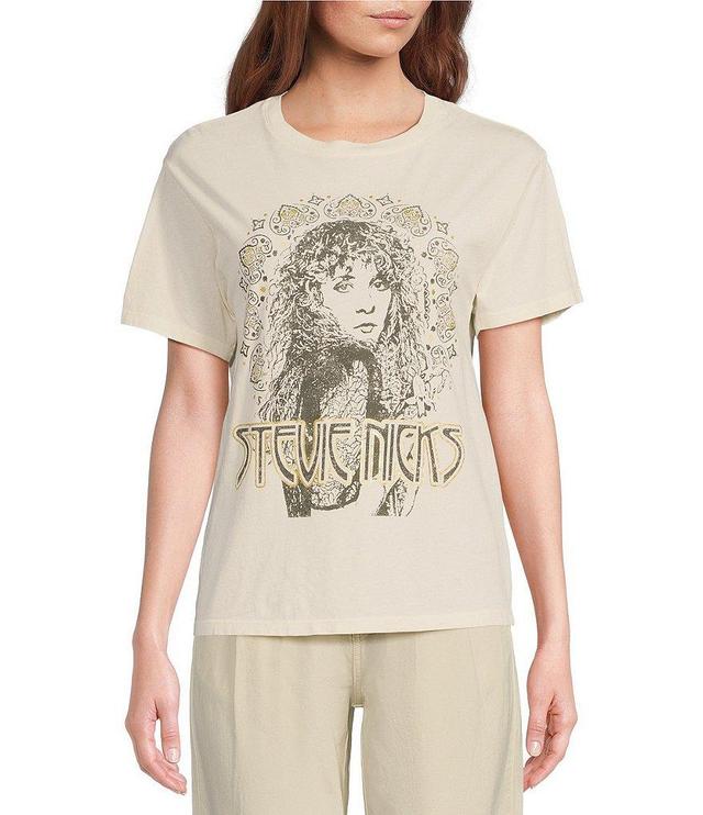 Daydreamer Stevie Nicks Metallic Boyfriend Graphic Tee Product Image