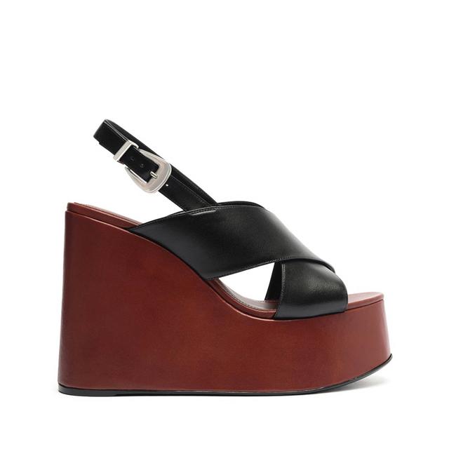 Jennifer Leather Sandal Product Image