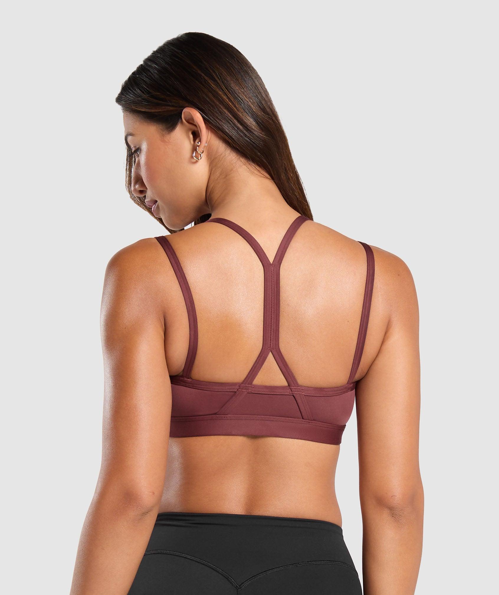 Strap Feature Sports Bra Product Image