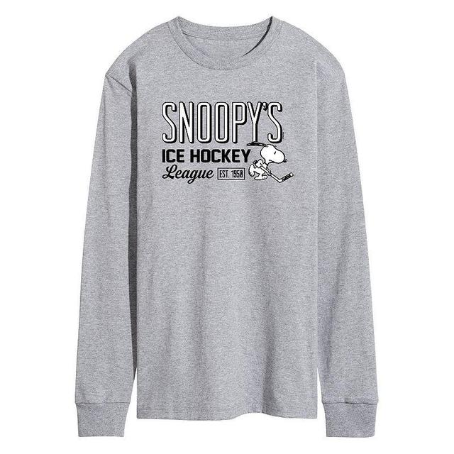 Mens Peanuts Snoopy Hockey Tee Product Image