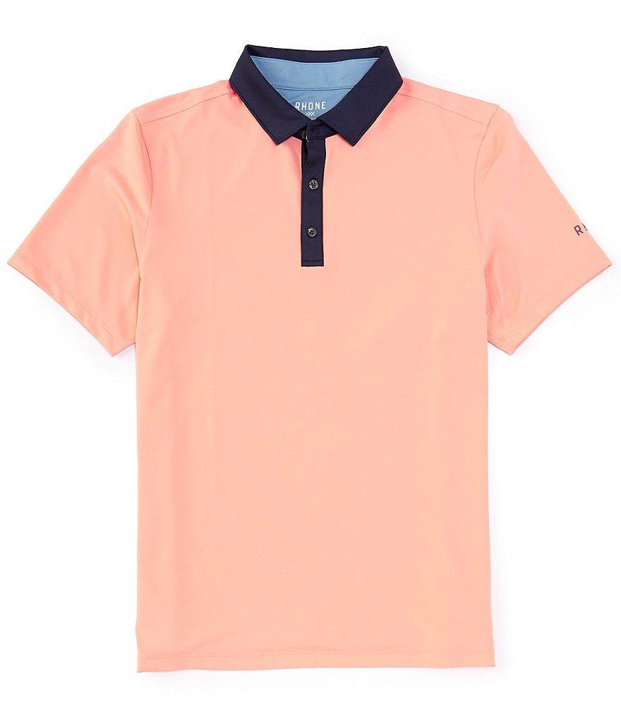 RHONE Performance Stretch Golf Sport Short Sleeve Polo Shirt Product Image