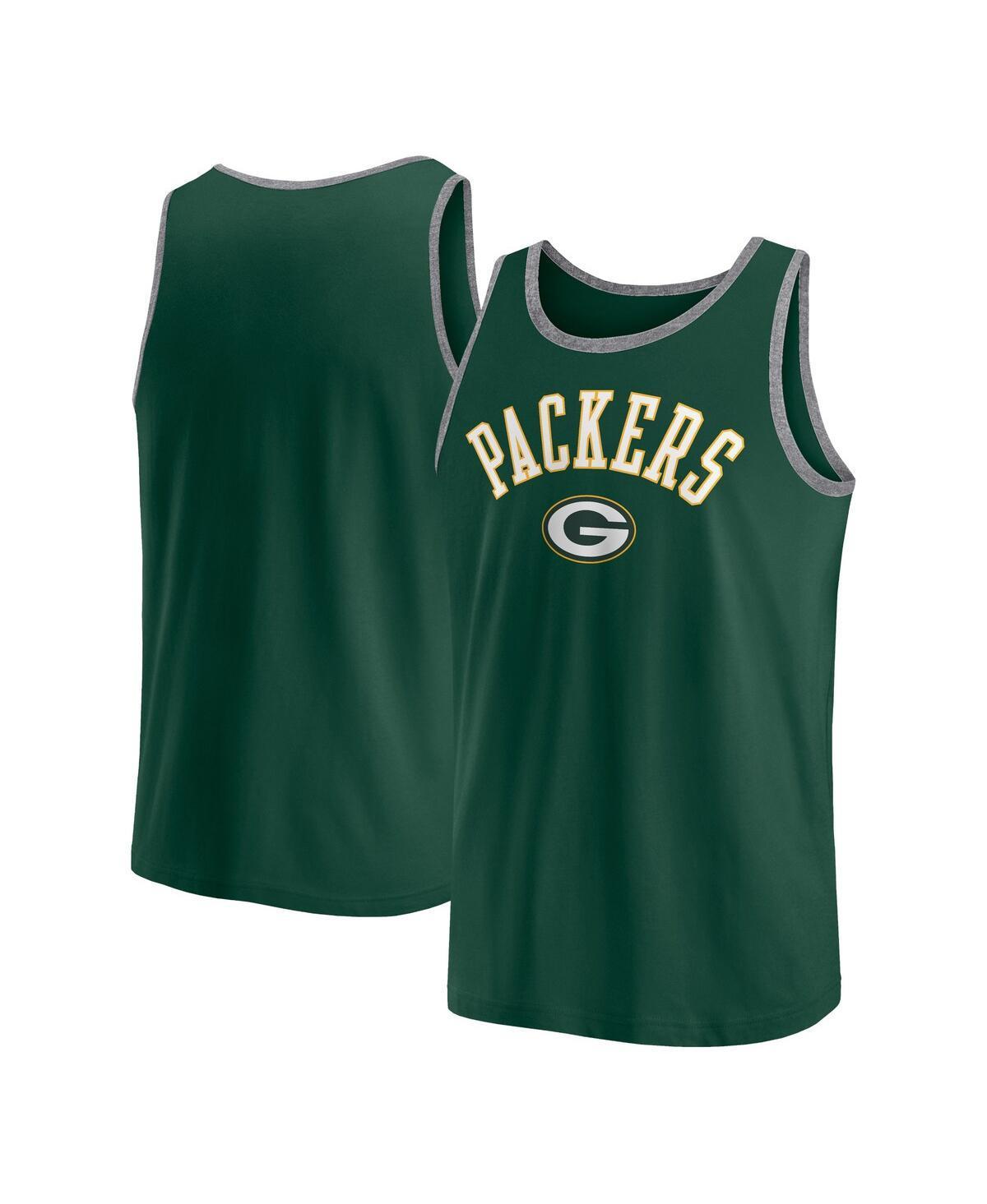 Fanatics Mens Bay Packers Bet Tank Top - Green Product Image