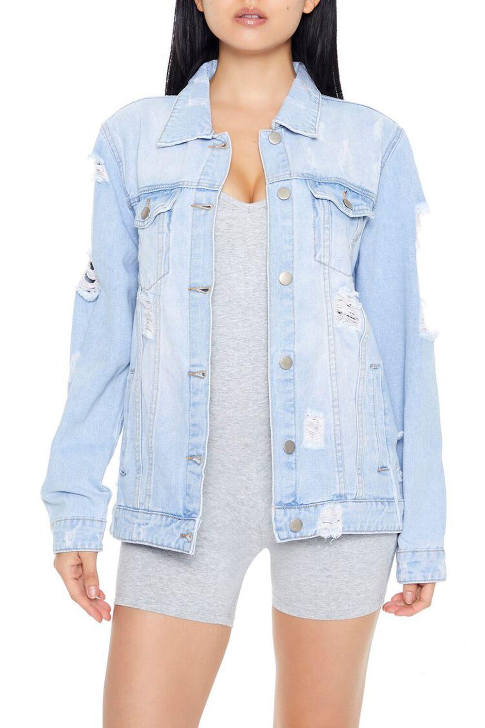 City Patch Denim Jacket | Forever 21 product image