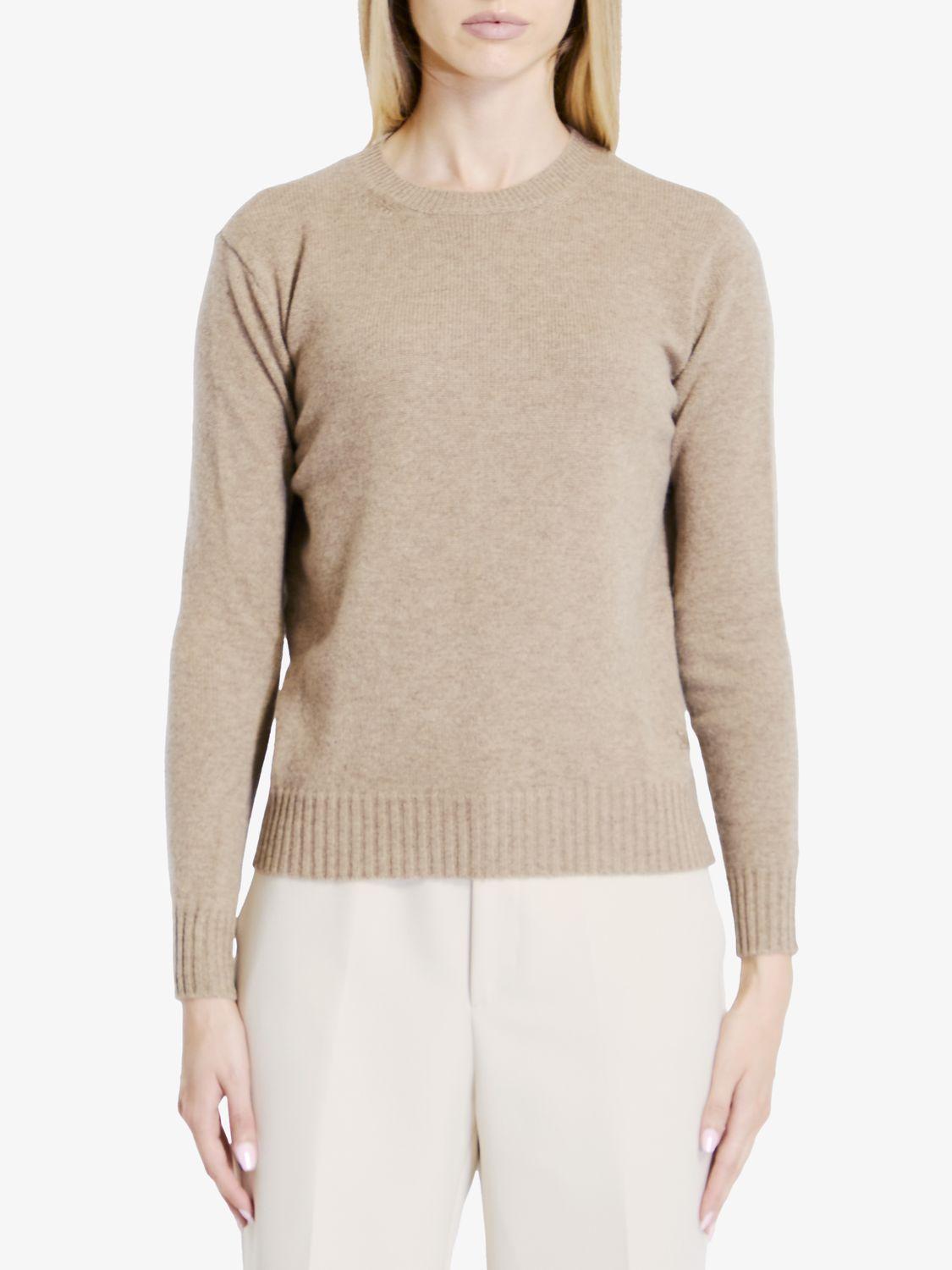 MAX MARA Elegant Taupe Cashmere Sweater In Beige Product Image