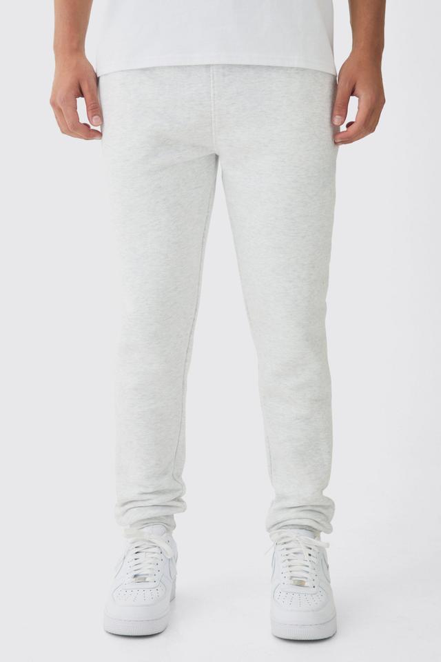 330GSM Basic Skinny Fit Sweatpants | boohooMAN USA Product Image