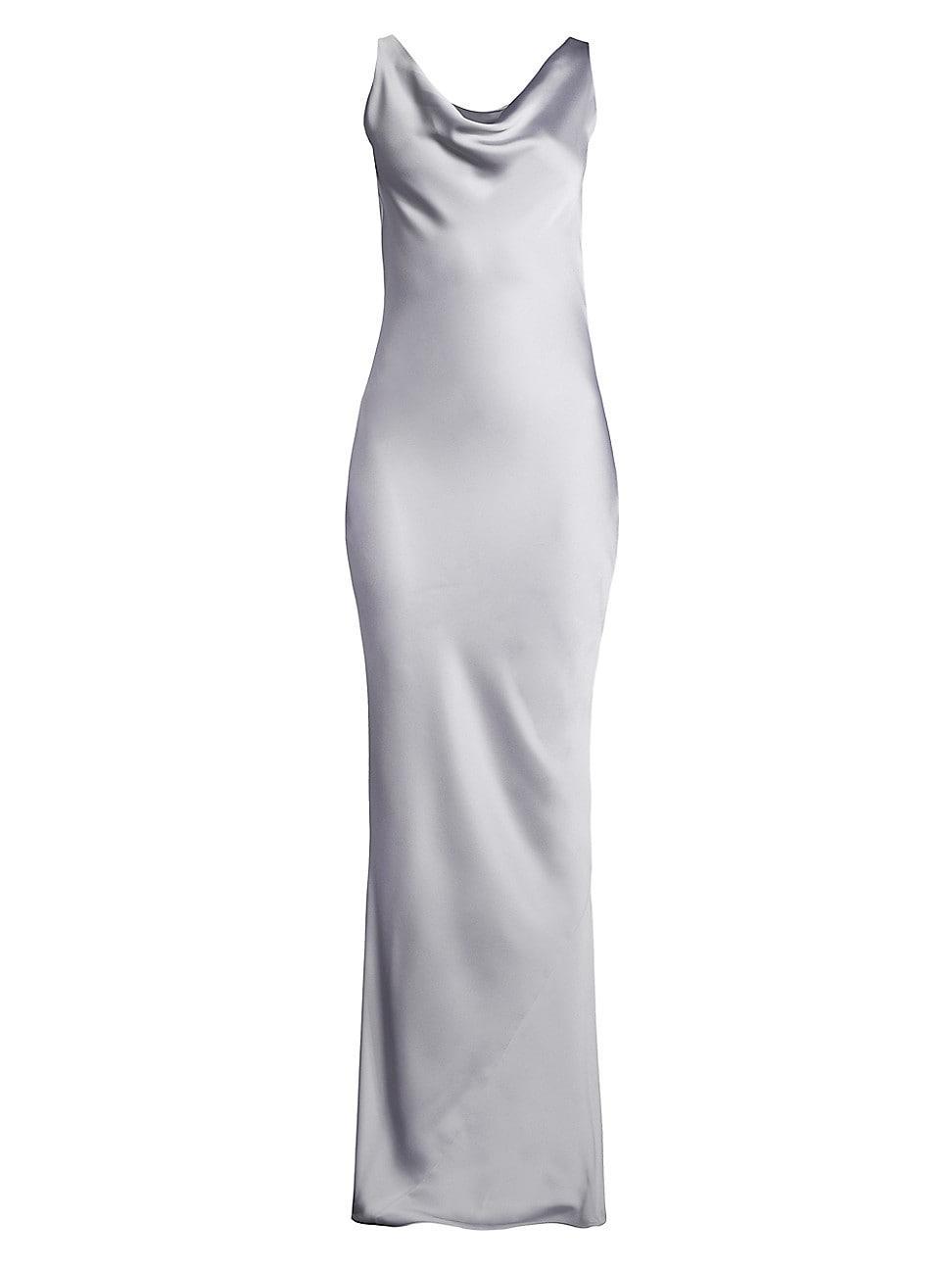 Womens Maria Satin Gown Product Image