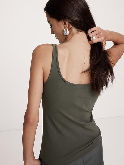 Refined Scoop-Neck Tank Product Image