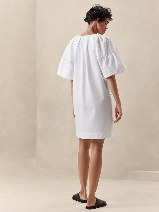 Poplin Knee-Length Dress Product Image