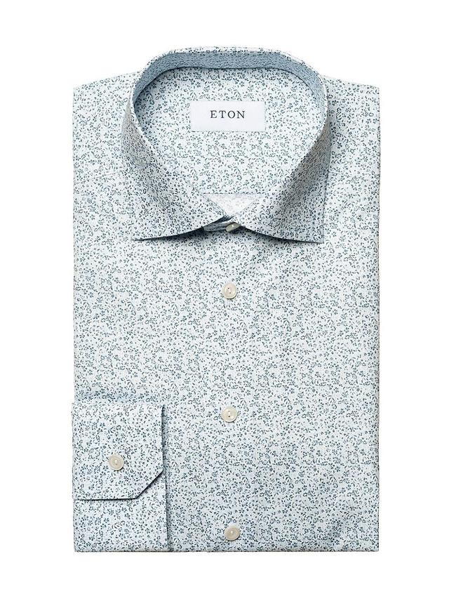 Mens Slim-Fit Floral Shirt Product Image