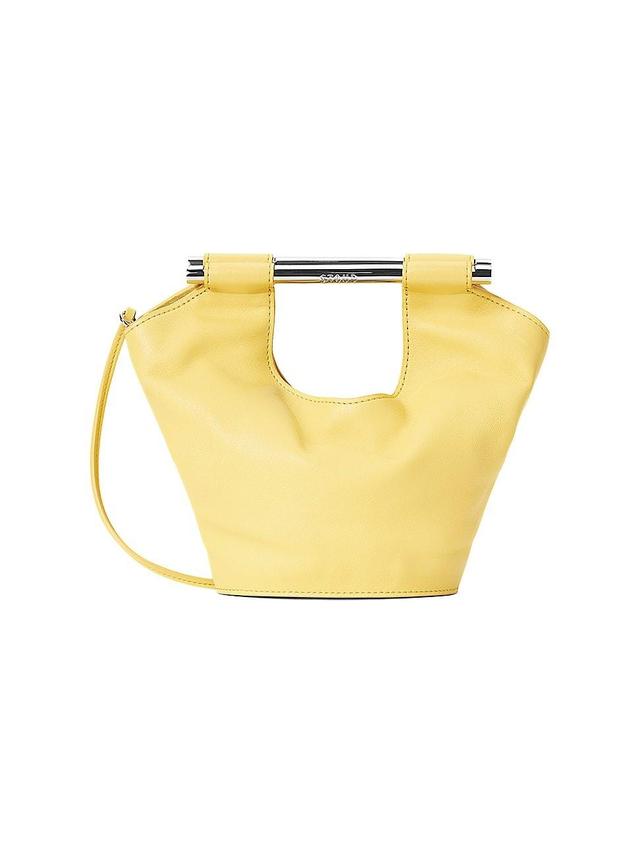 Womens Mar Mini Leather Bucket Bag Product Image