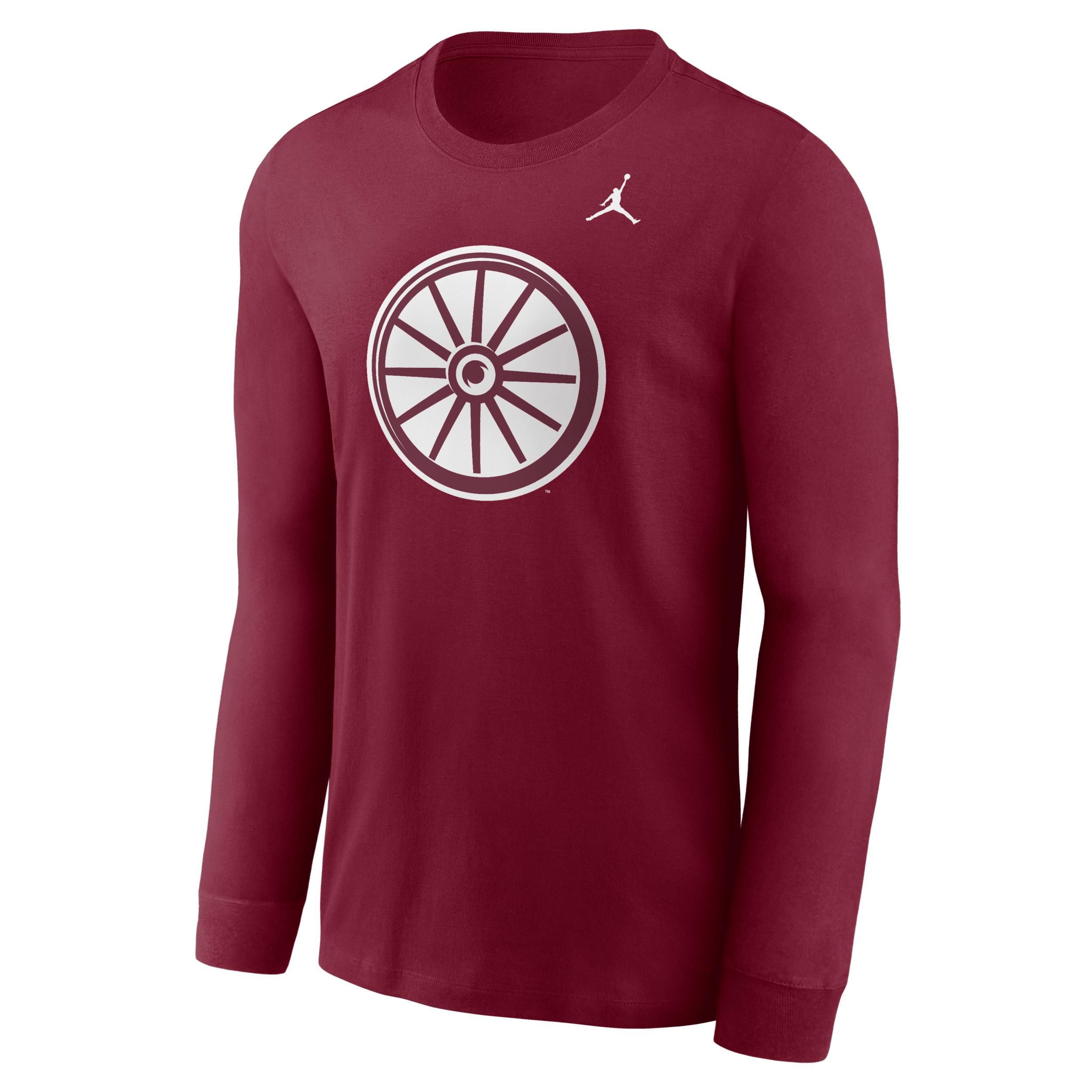 Oklahoma Sooners Alternate Logo Nike Mens College Long-Sleeve T-Shirt Product Image