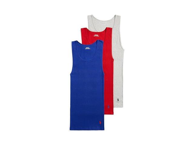 Polo Ralph Lauren 3-Pack Classic Fit Tanks (Multicolor) Men's Underwear Product Image