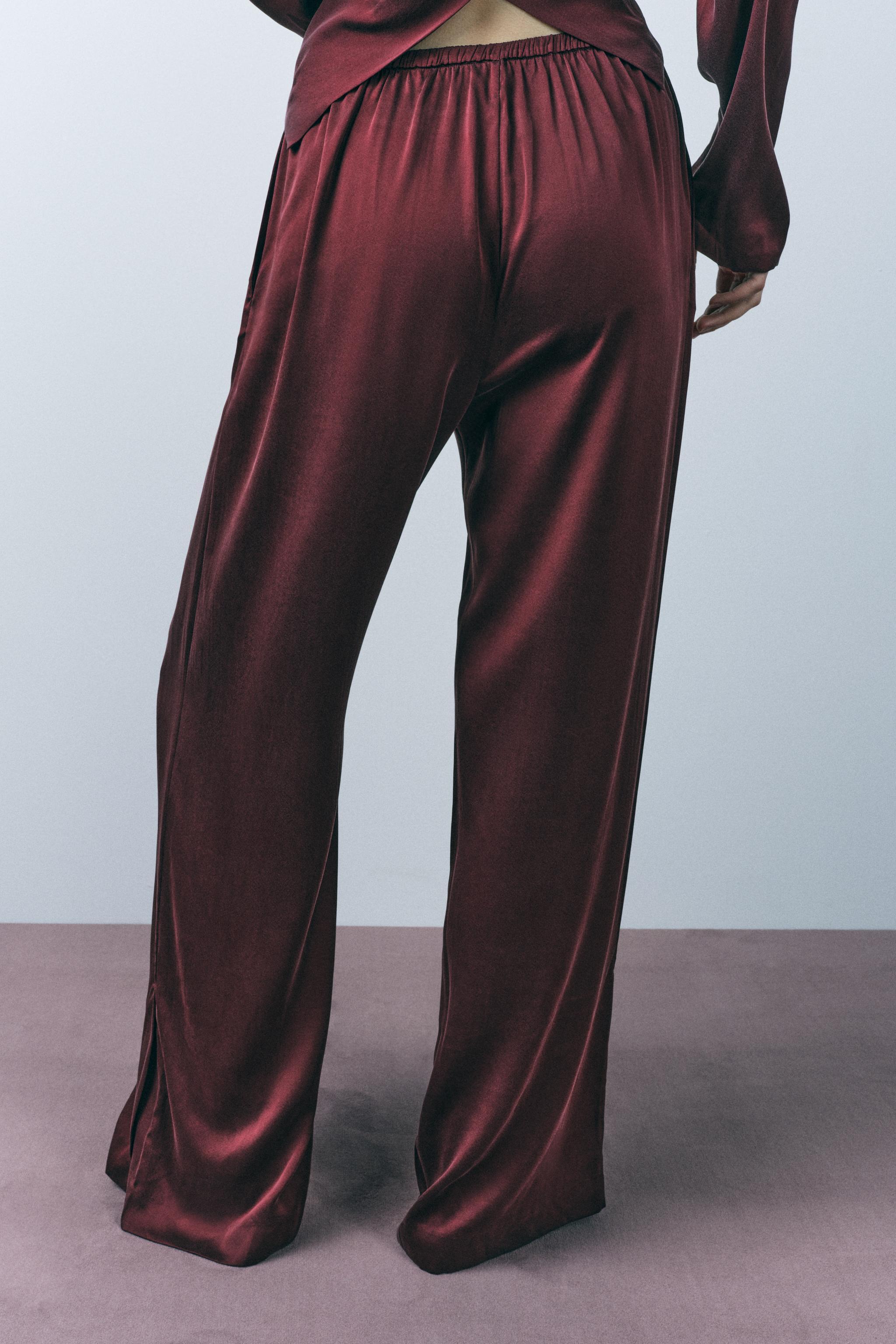 SILK PAJAMA PANTS Product Image